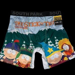 South Park The Stick of Truth Boxer Brief Mens Large Comedy Central New (gently)